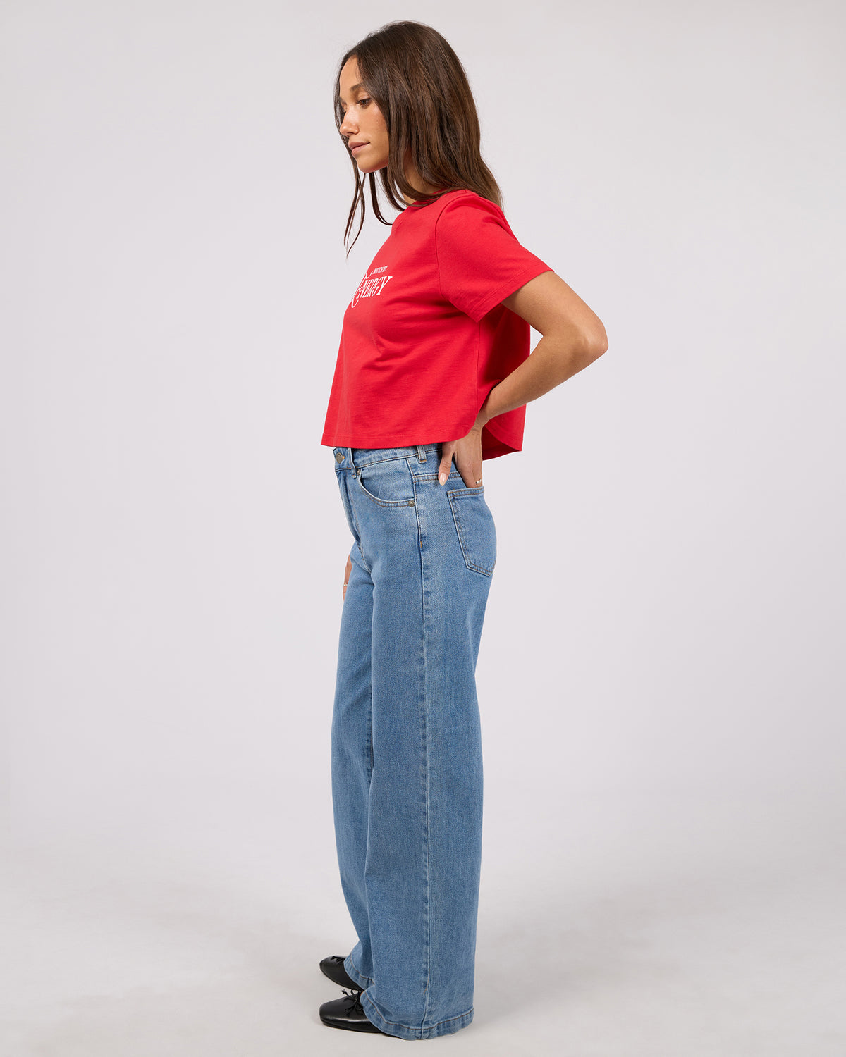 Fragile Tee Red