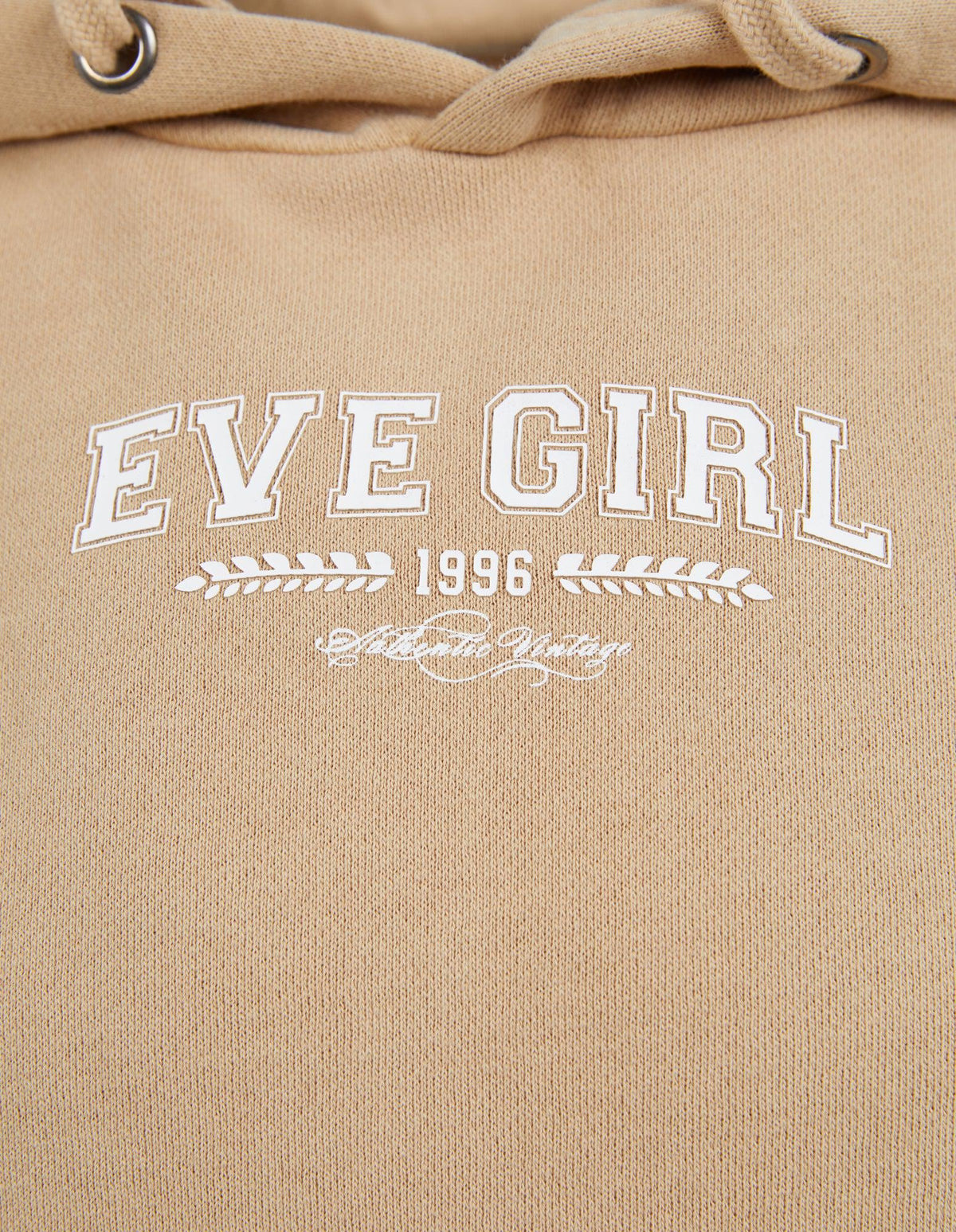 Eve Girl 3-7-Kids Academy Hoodie Tan-Edge Clothing