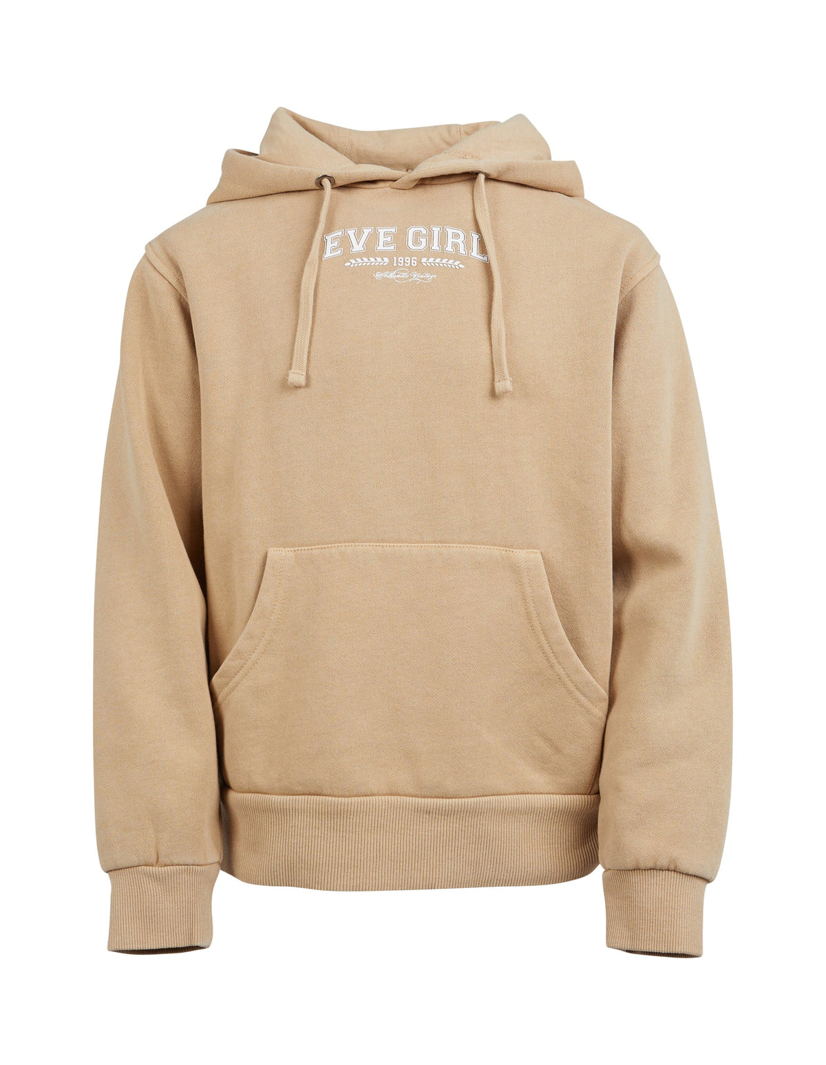 Eve Girl 3-7-Kids Academy Hoodie Tan-Edge Clothing