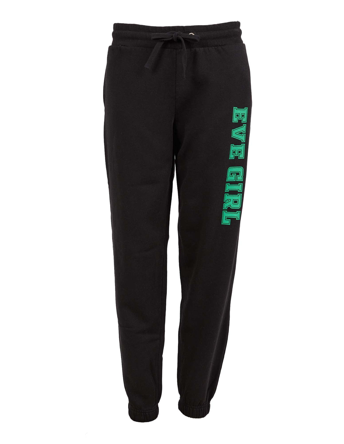 Eve Girl 3-7-Kids Everyday Trackpant Washed Black-Edge Clothing
