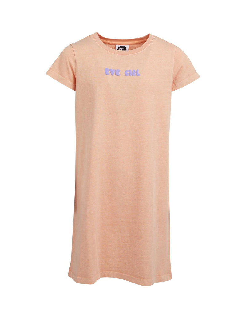Eve Girl 3-7-Malibu Tee Dress Melon-Edge Clothing