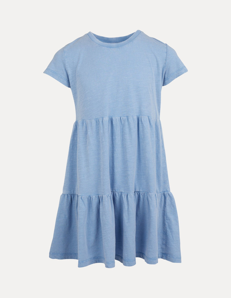 Eve Girl 8-16-Beach Dress Light Blue-Edge Clothing