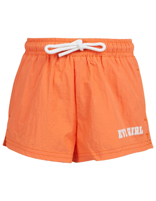 Eve Girl 8-16-Kids Academy Short Orange-Edge Clothing