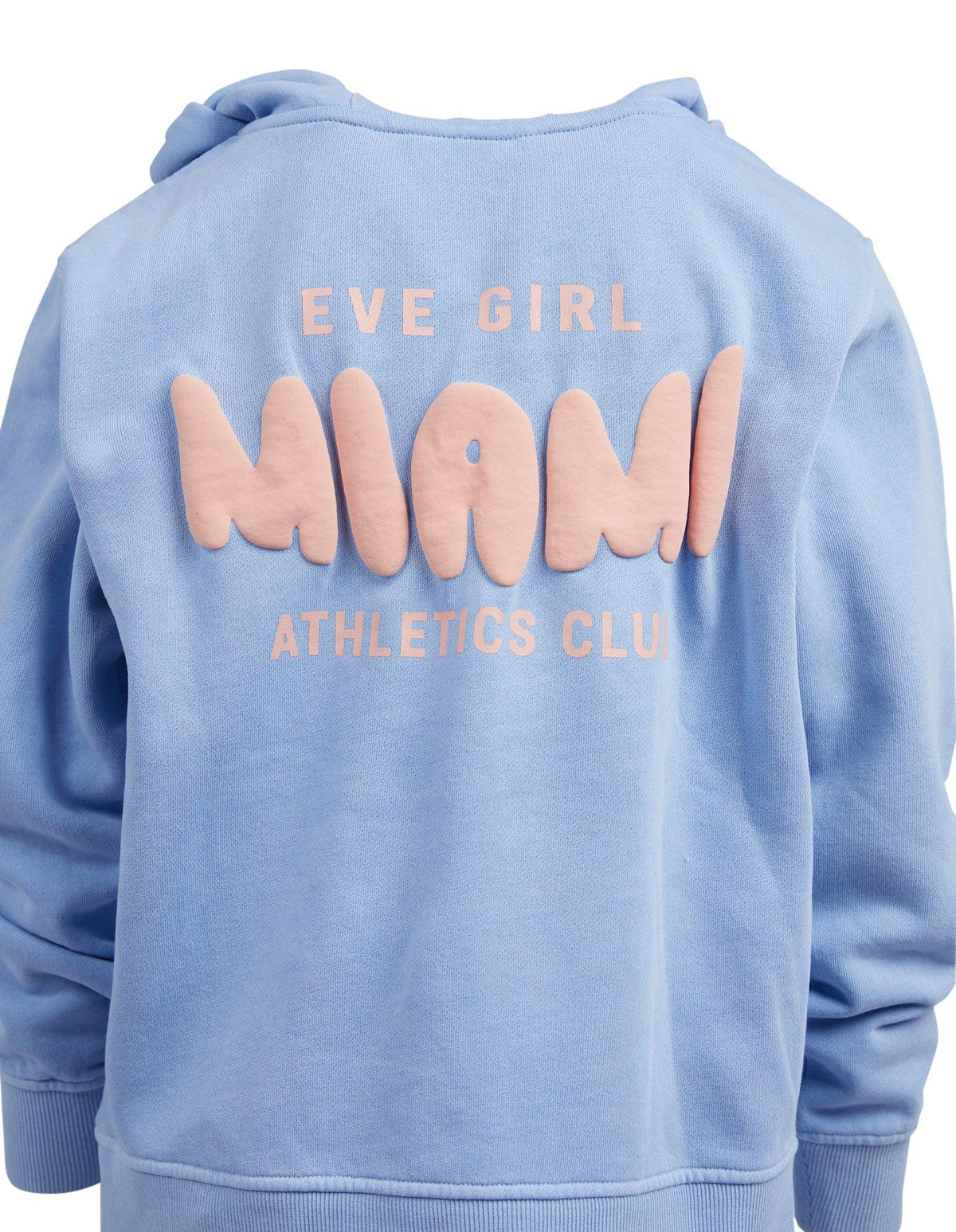 Eve Girl 8-16-Sport Hoody Light Blue-Edge Clothing
