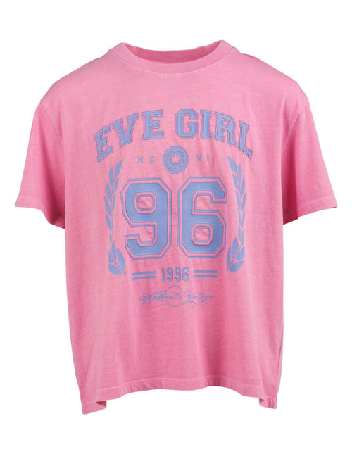Eve Girl 8-16-Teen Academy Tee Pink-Edge Clothing