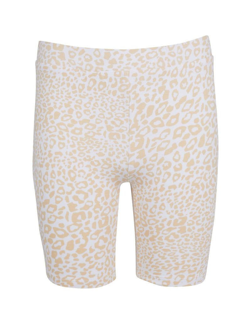 Eve Girl 8-16-Wild Cat Bike Short Print-Edge Clothing