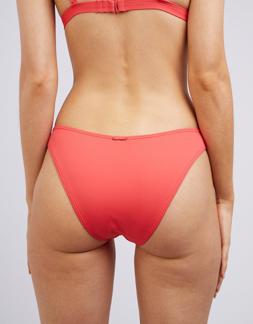Eve Swim-Essentials Cheeky Hi Cut Pant Red-Edge Clothing