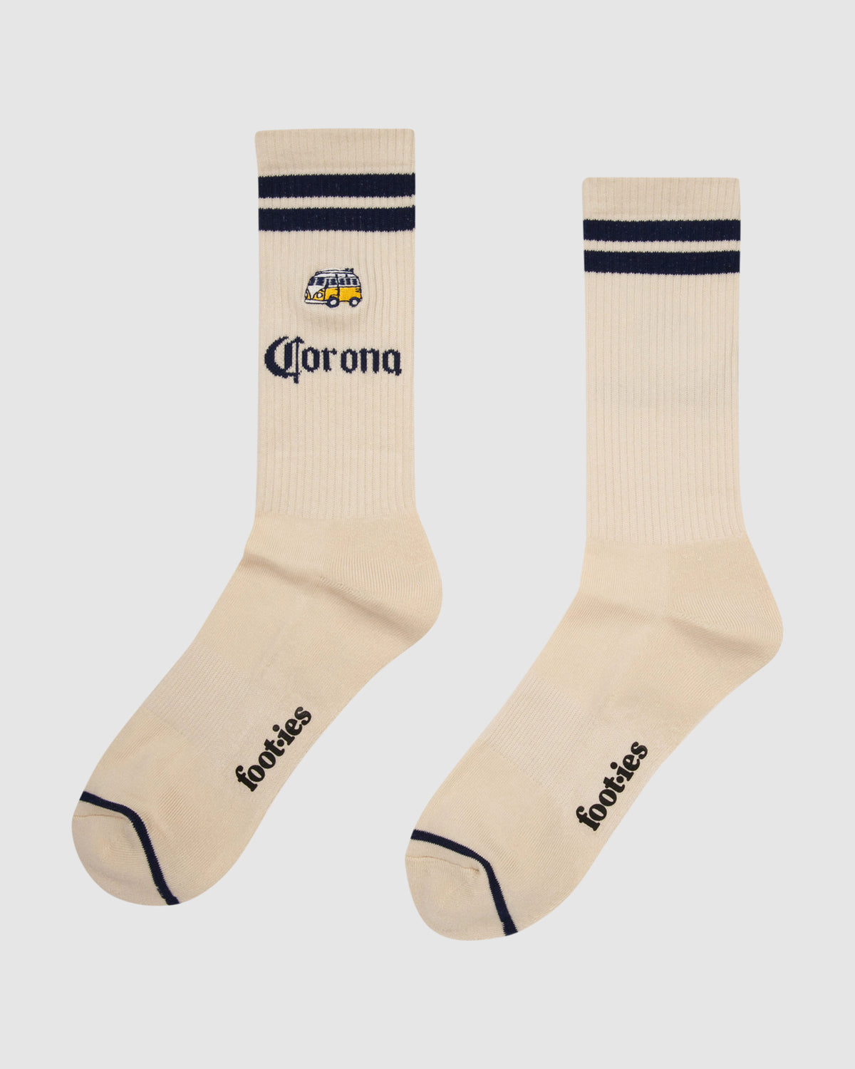 Kombi Sneaker Sock 2 Pack White Navy