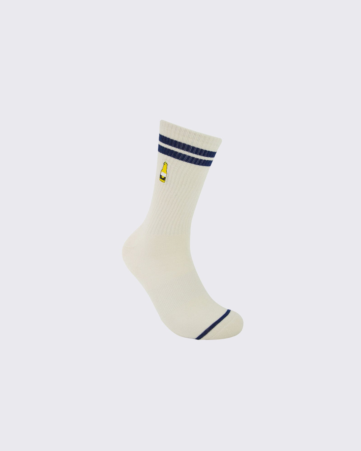 Foot-ies-Corona Retro Sneaker Sock 2 Pack Cream-Edge Clothing