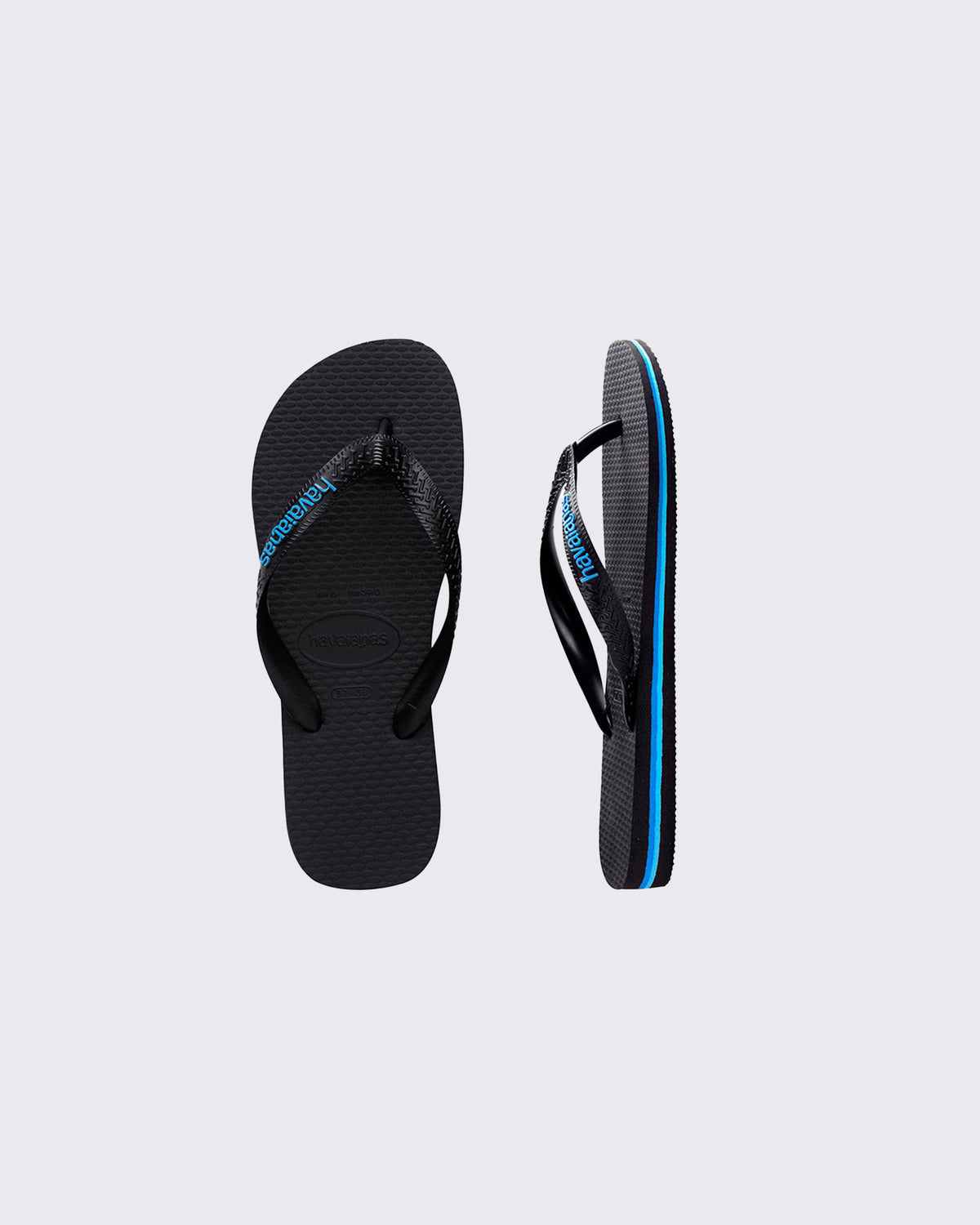 Top Rubber Logo Black/Blue Marle