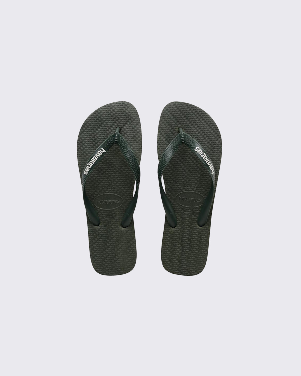 Top Rubber Logo Olive Green