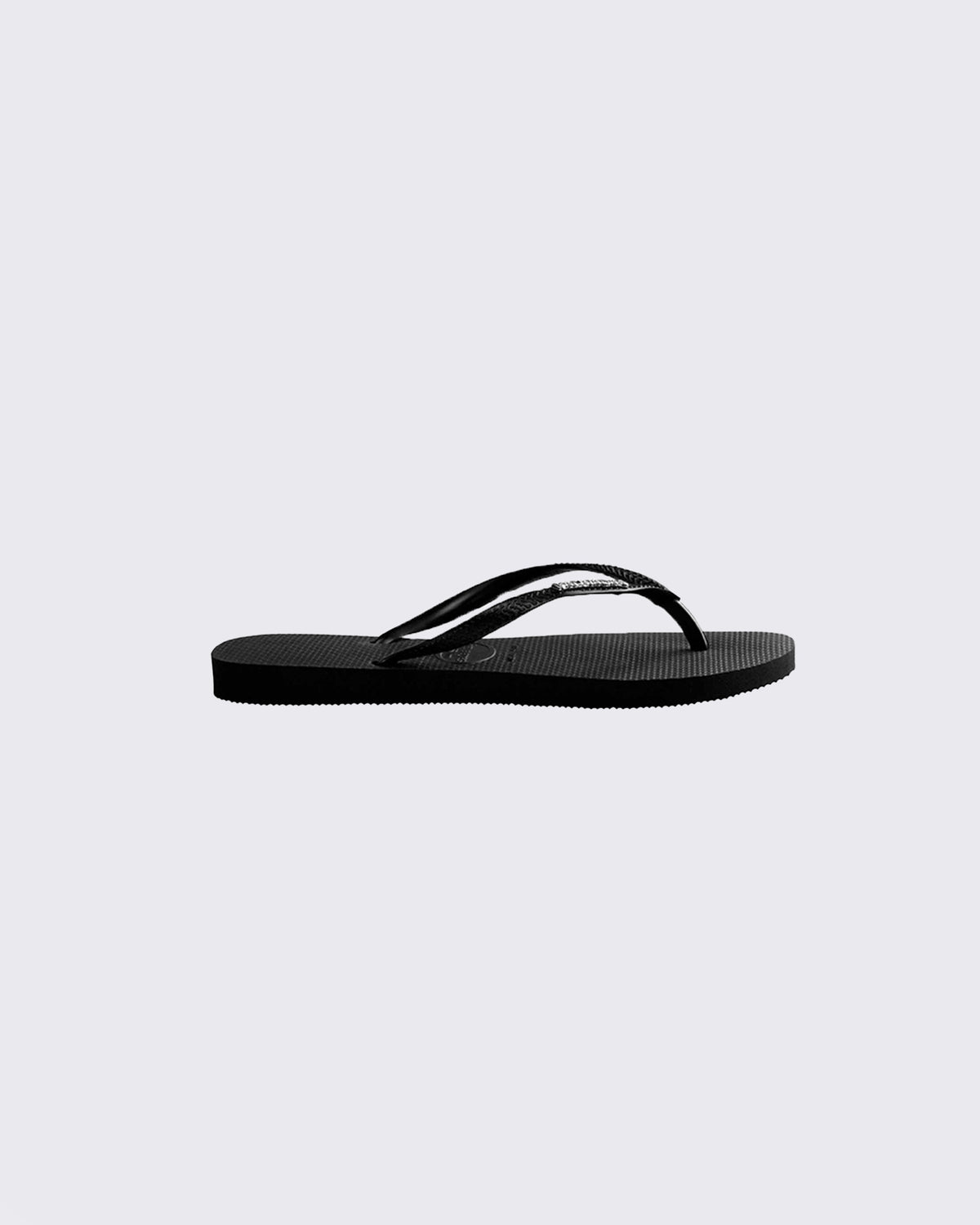 Slim Metal Logo Black Silver Female Black Silver