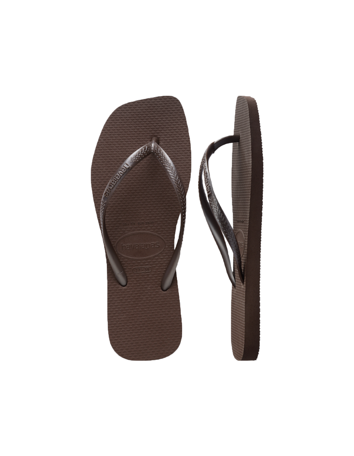 Slim Square Dark Brown