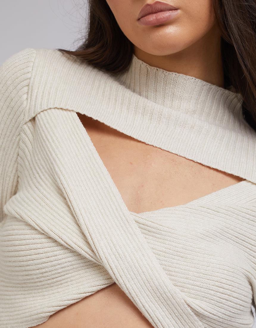 Jorge-Ashley Knit Sweater Natural-Edge Clothing