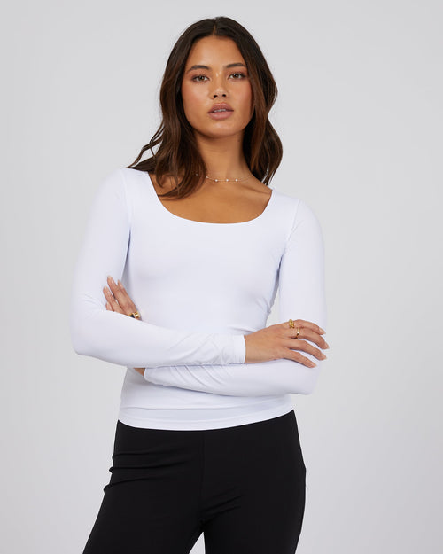 Jorge-Lia Long Sleeve White-Edge Clothing