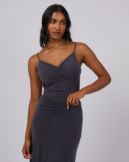 Jorge-Luxe Ruched Bodysuit Steel-Edge Clothing