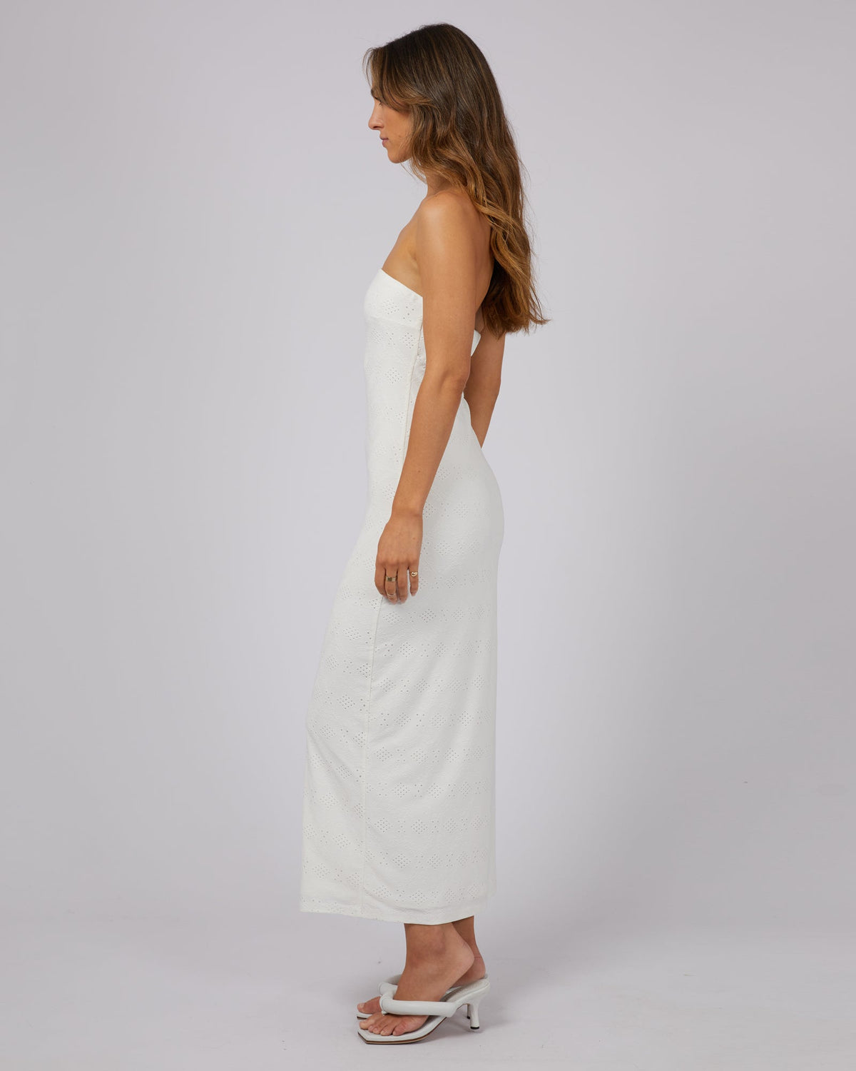 Jorge-Mabel Maxi Dress White-Edge Clothing