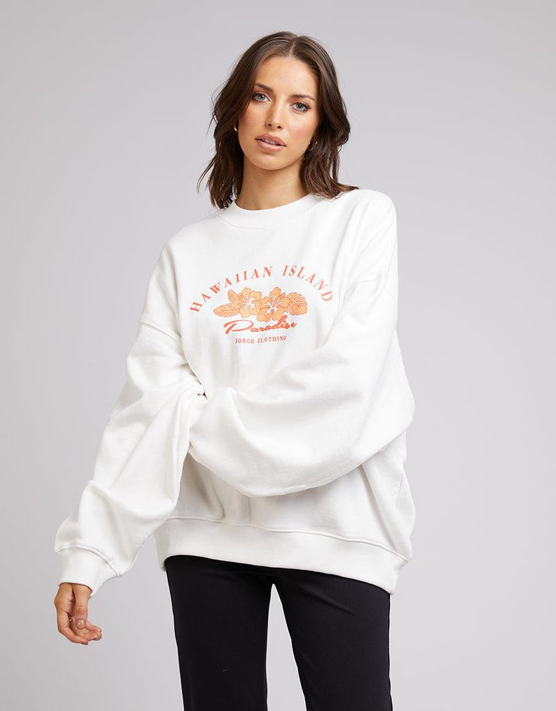 Jorge-Paradise Crew Vintage White-Edge Clothing