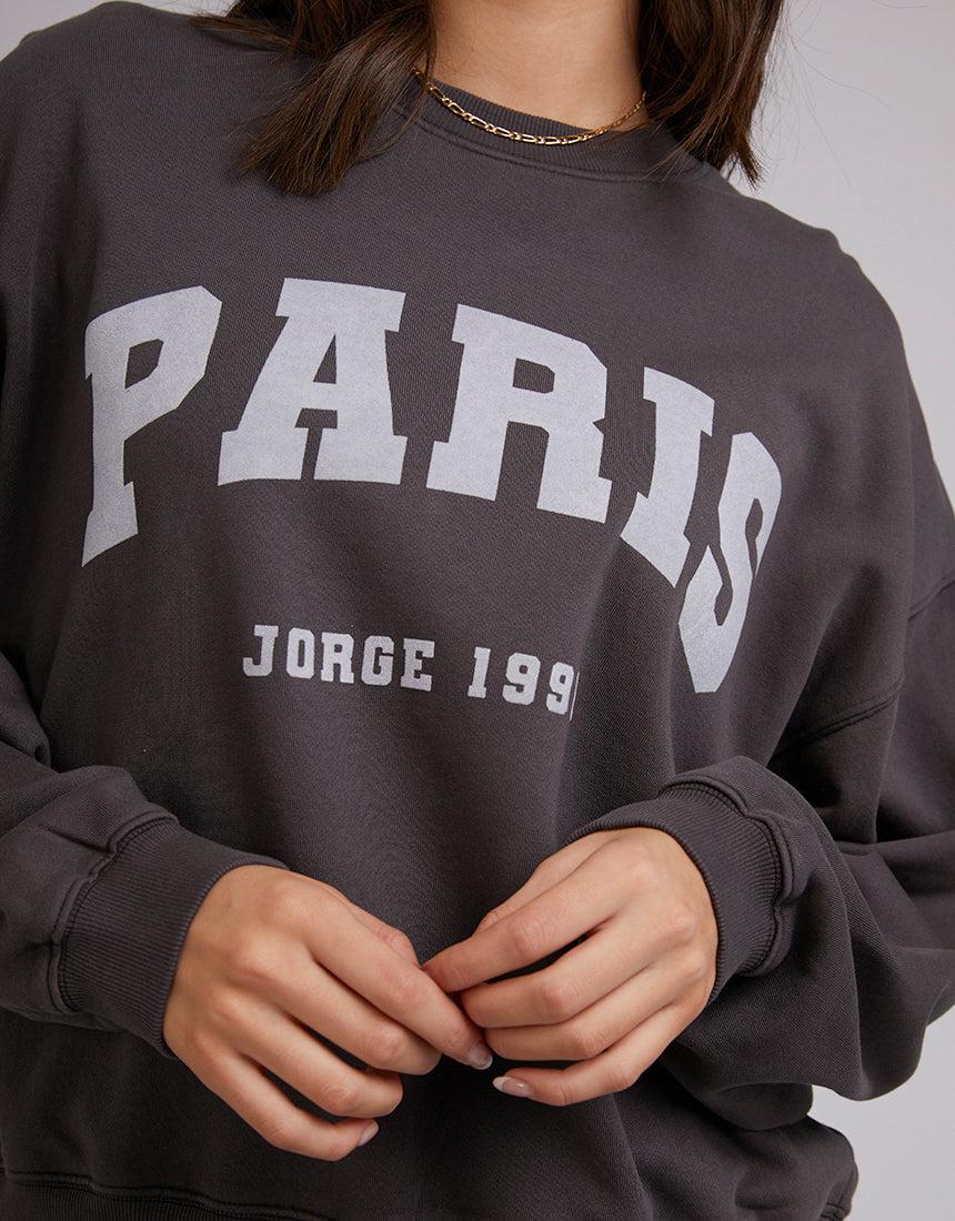 Jorge-Paris Crew Washed Black-Edge Clothing