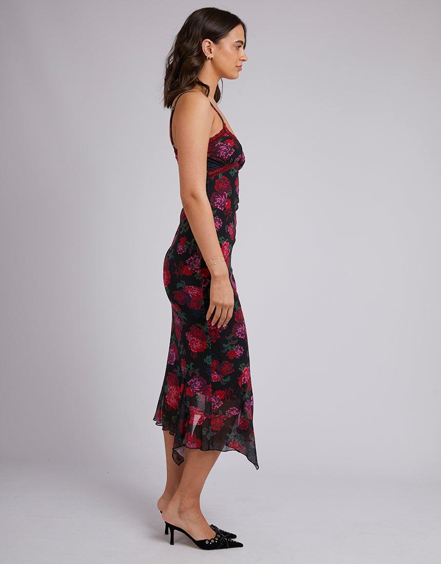 Jorge-Rosalie Maxi Dress Print-Edge Clothing