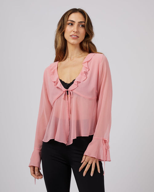 Jorge-Somers Blouse Pink-Edge Clothing