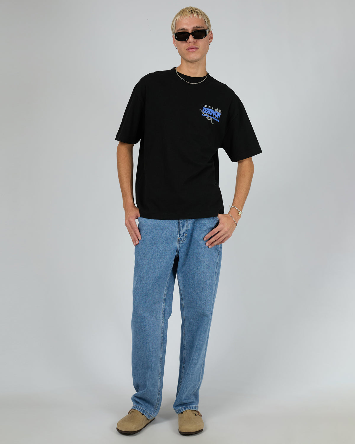 Mathry Street Tee Black