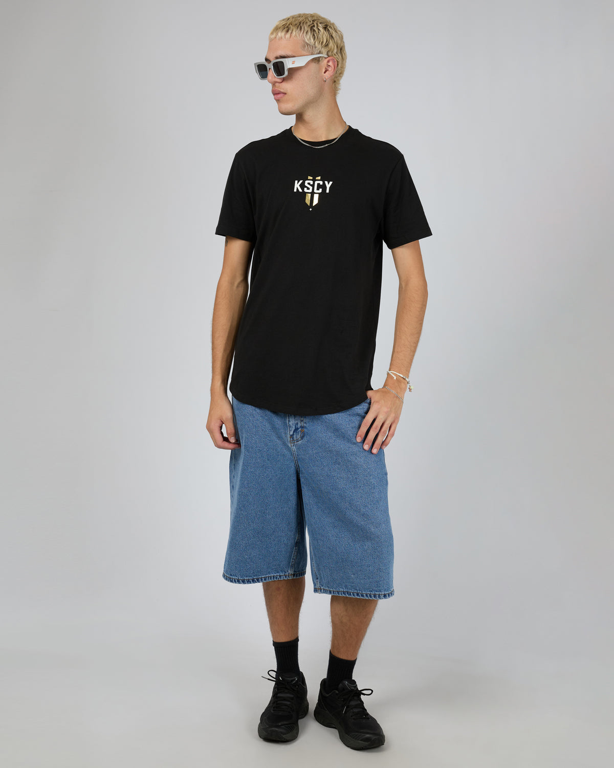 Imperium Dual Curved Tee Black