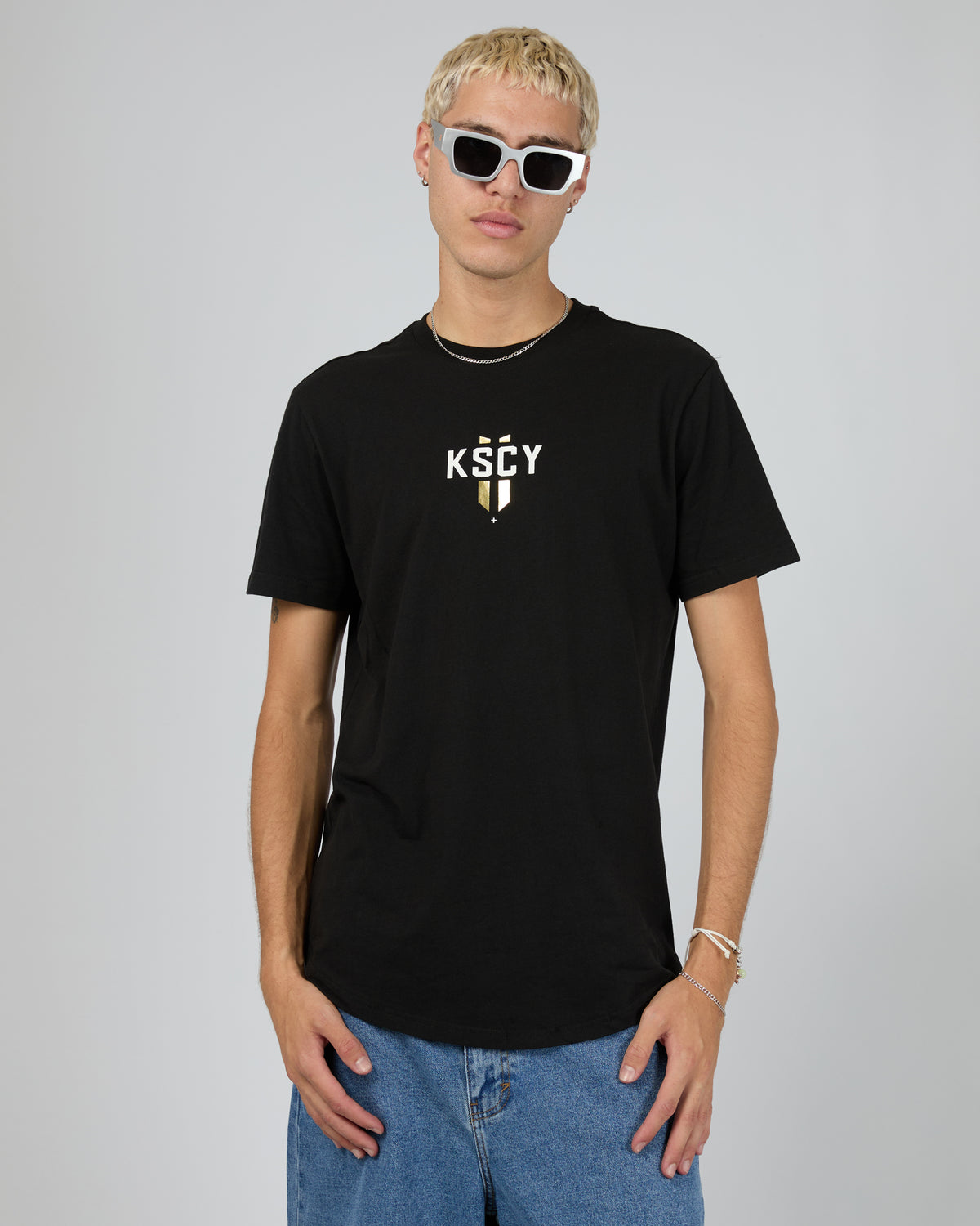 Imperium Dual Curved Tee Black