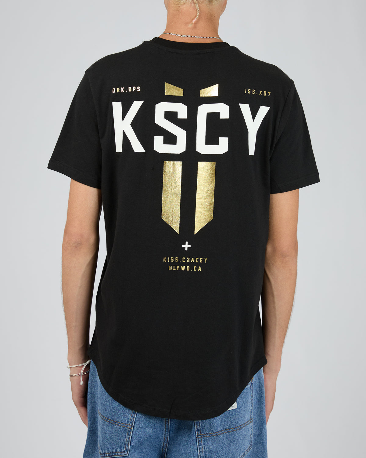 Imperium Dual Curved Tee Black