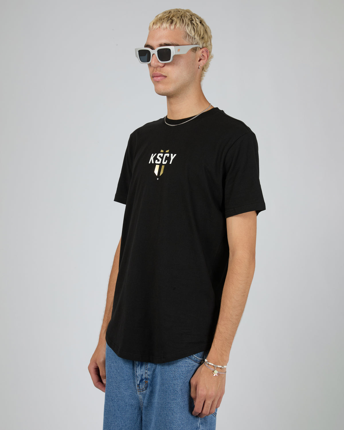 Imperium Dual Curved Tee Black