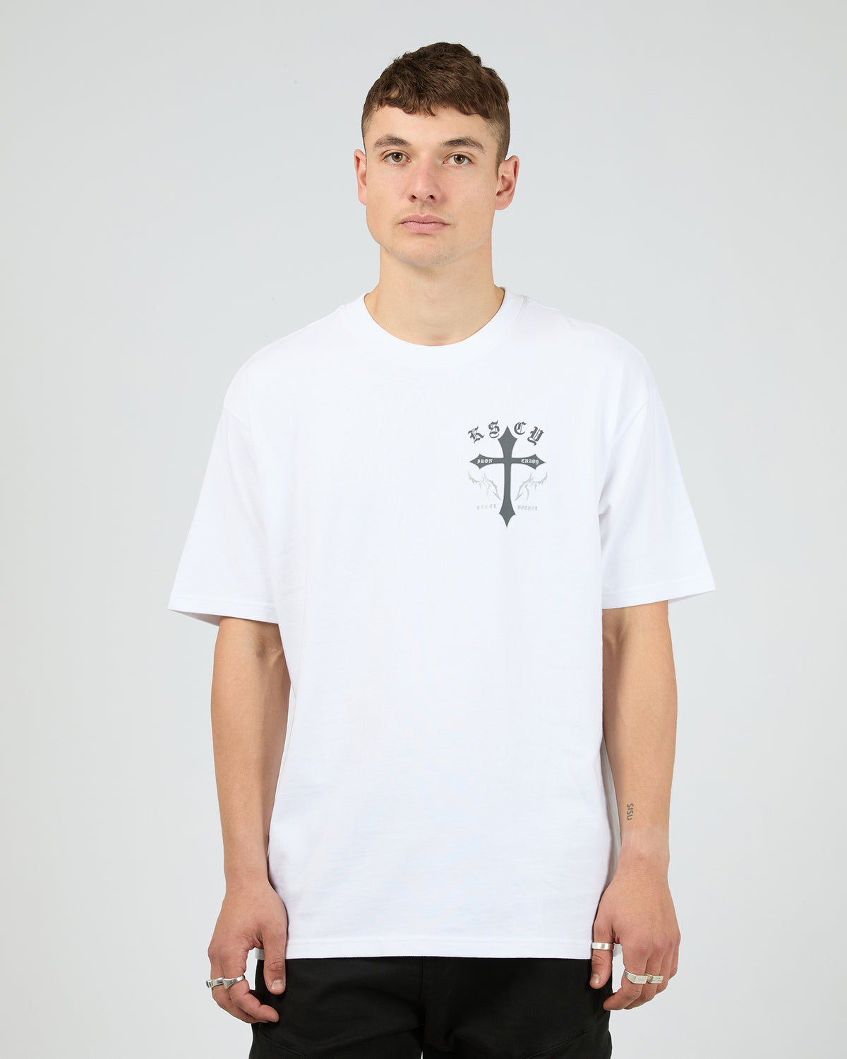 Lithium Street Tee White