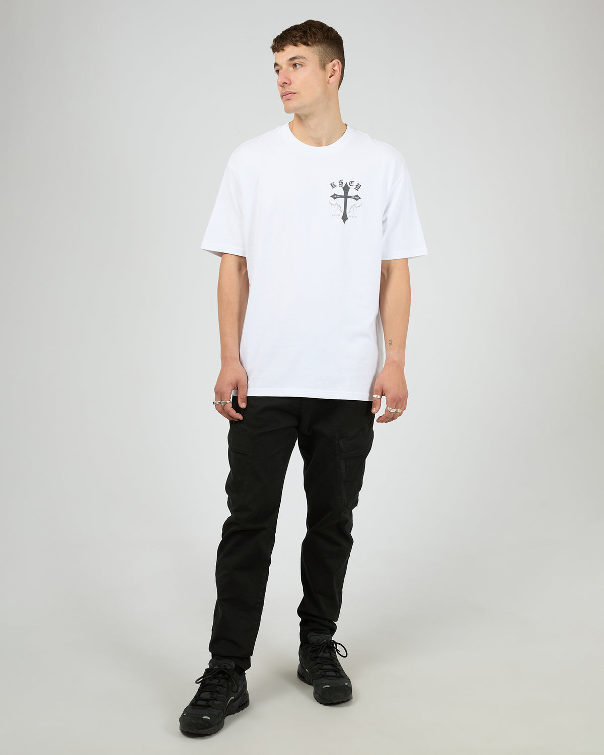 Lithium Street Tee White