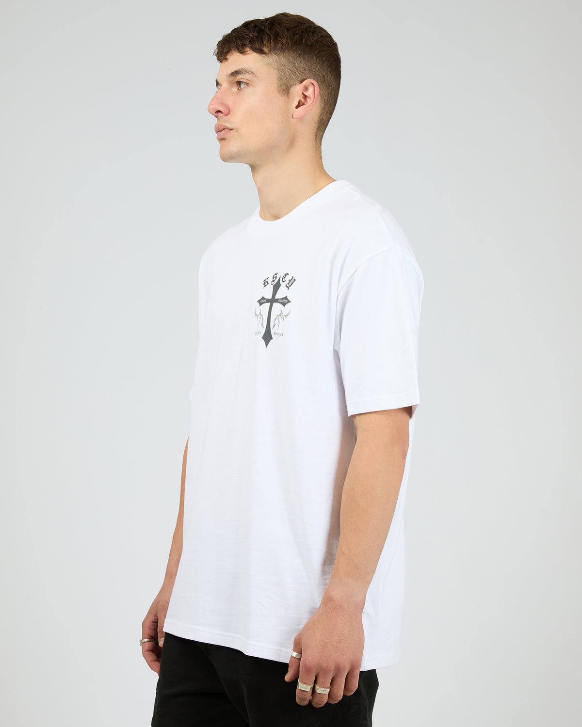Lithium Street Tee White