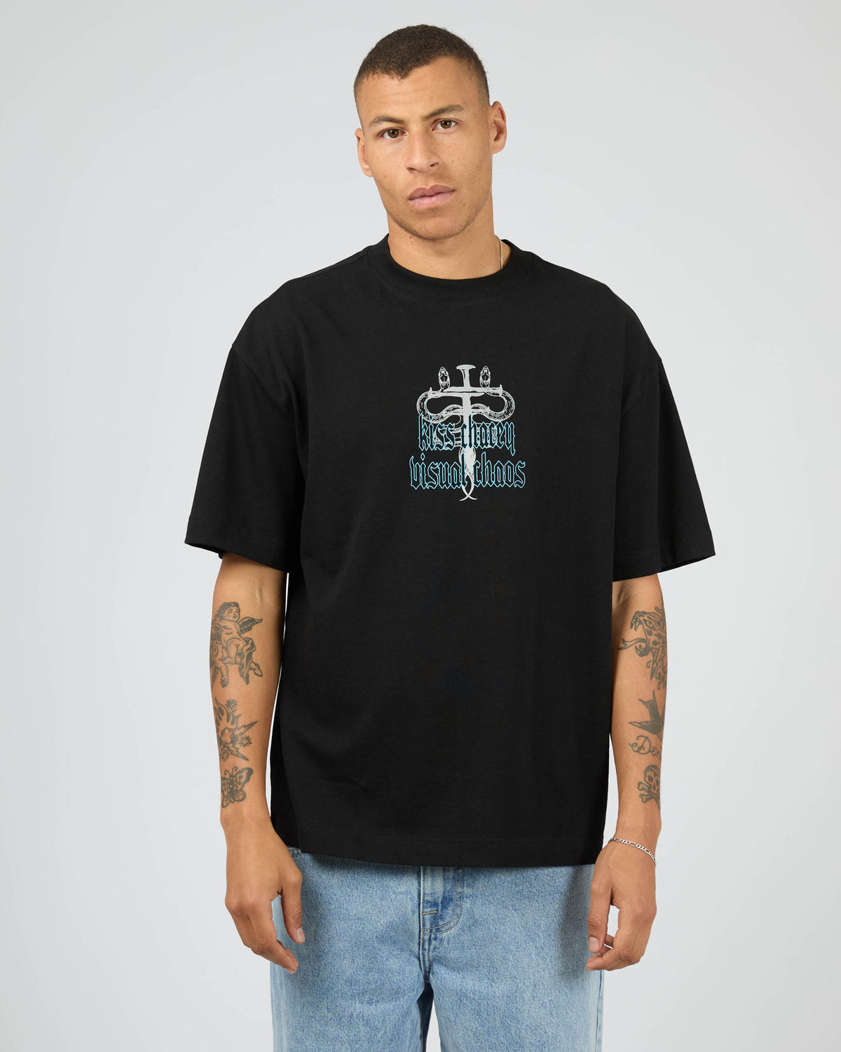Pray Soul Street Tee Black