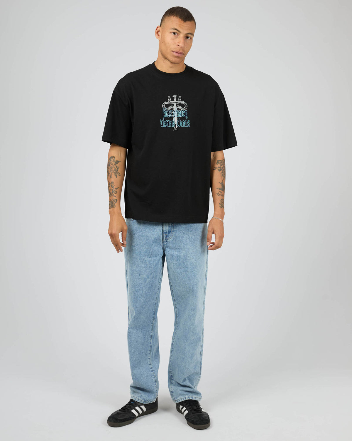 Pray Soul Street Tee Black