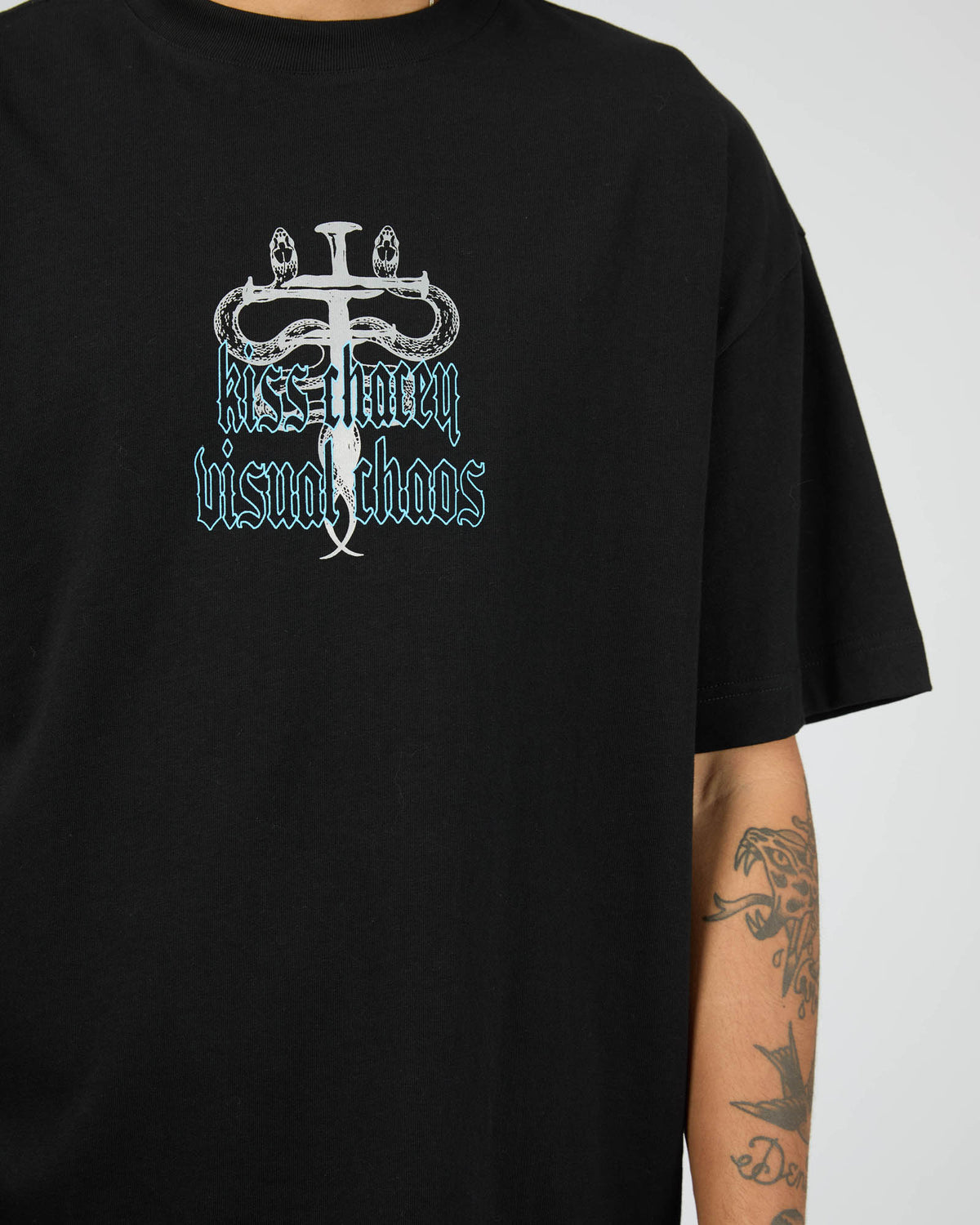 Pray Soul Street Tee Black