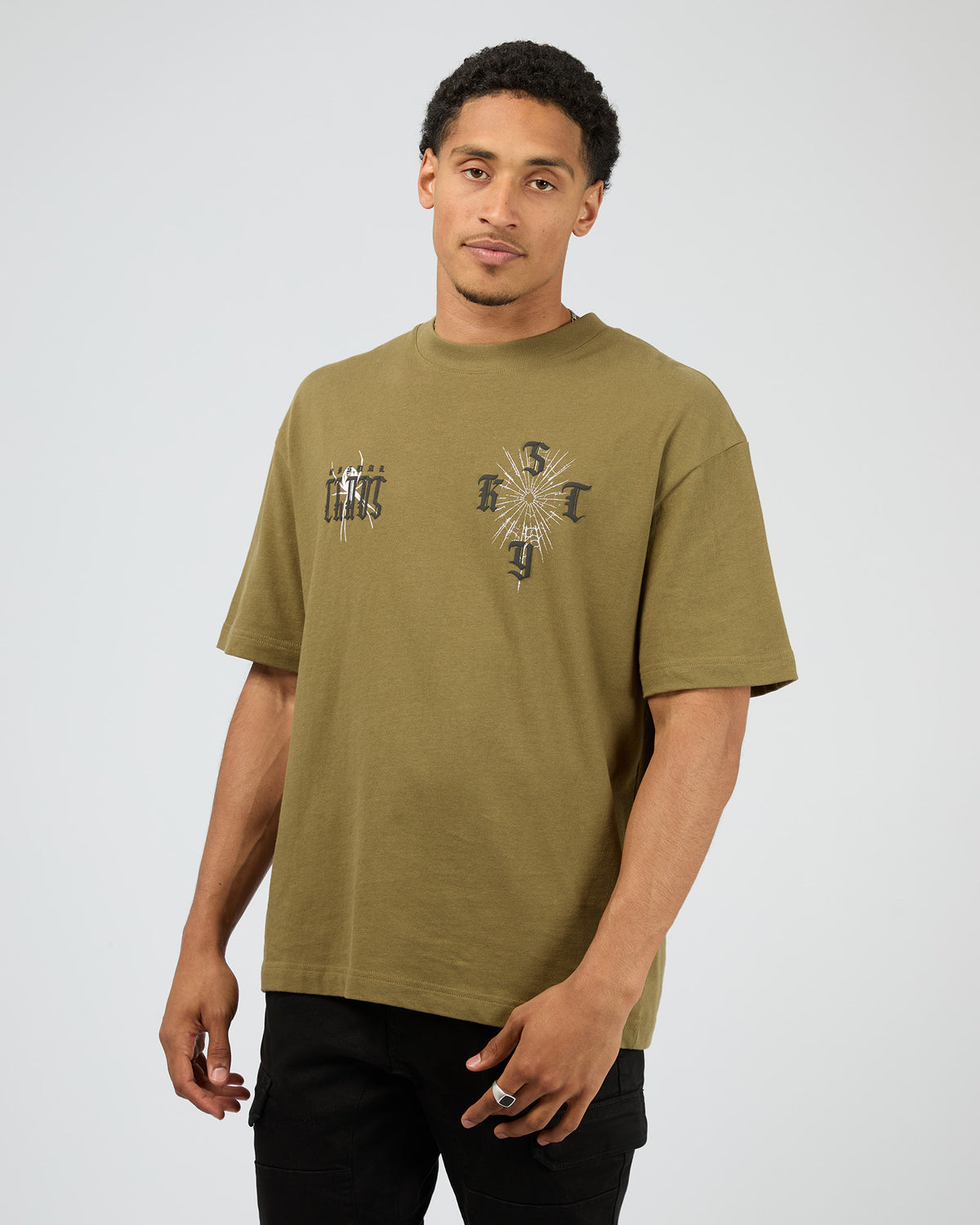Anointed Street Tee Military