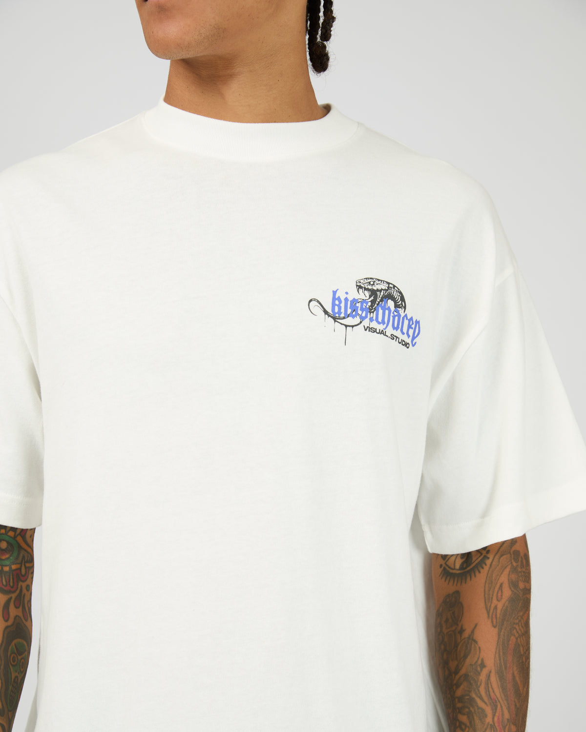 Cobra Street Tee White