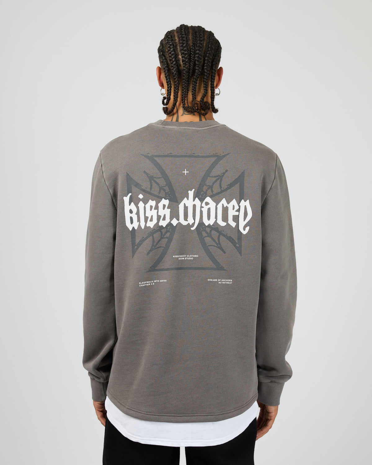Sleepwalker Dual Curved Sweater Pigment Boulevard