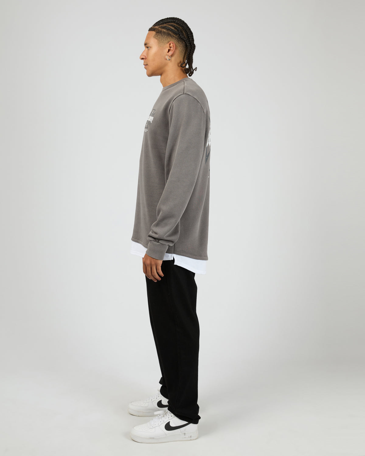 Sleepwalker Dual Curved Sweater Pigment Boulevard