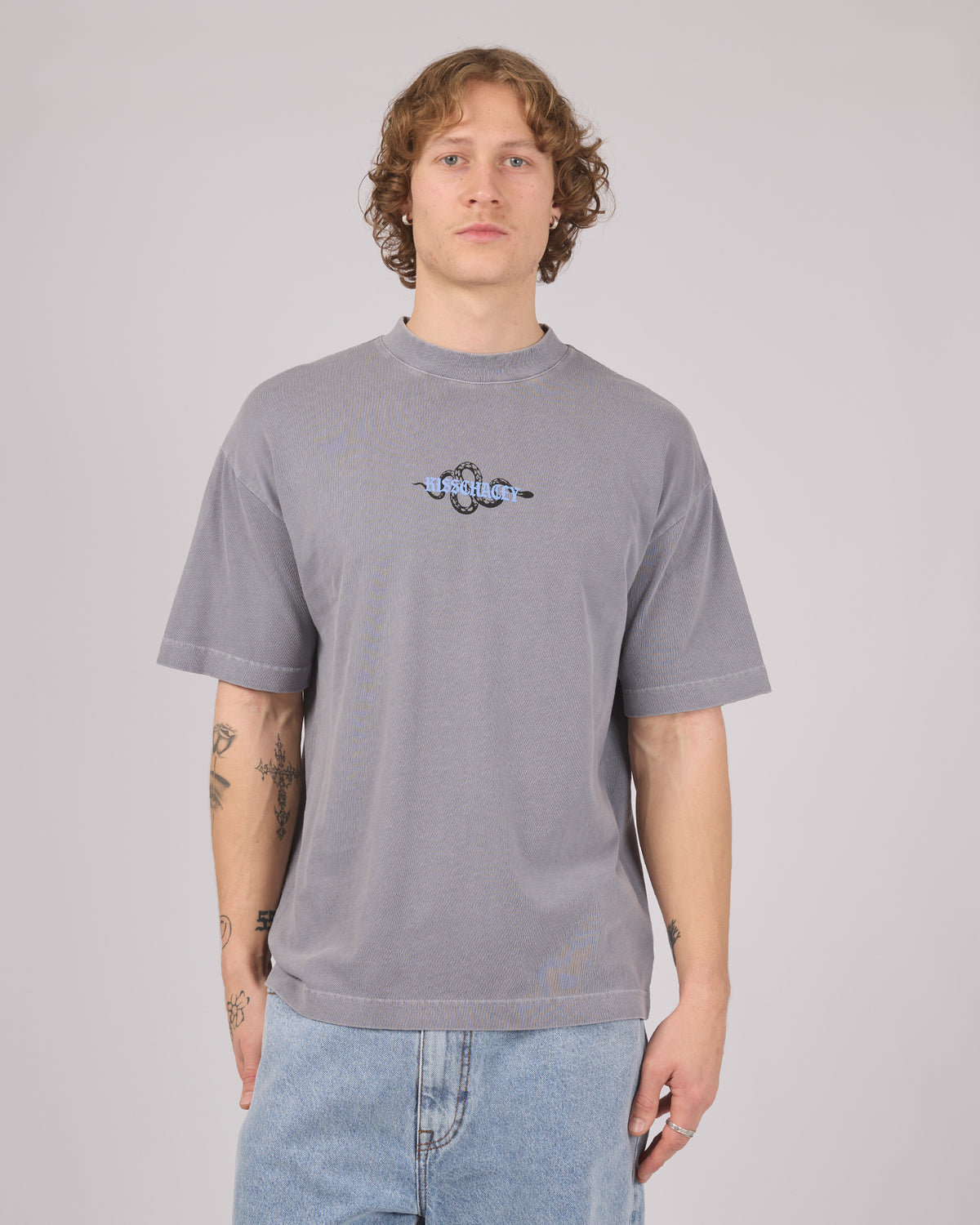 Fuel Street Tee Sky Blue