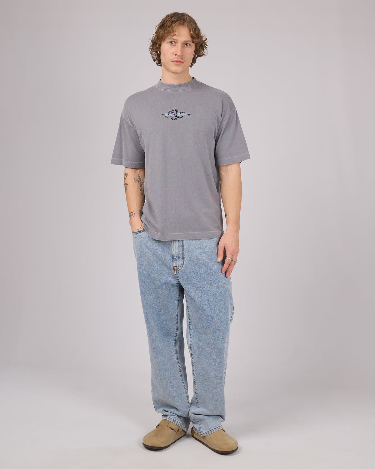 Fuel Street Tee Sky Blue