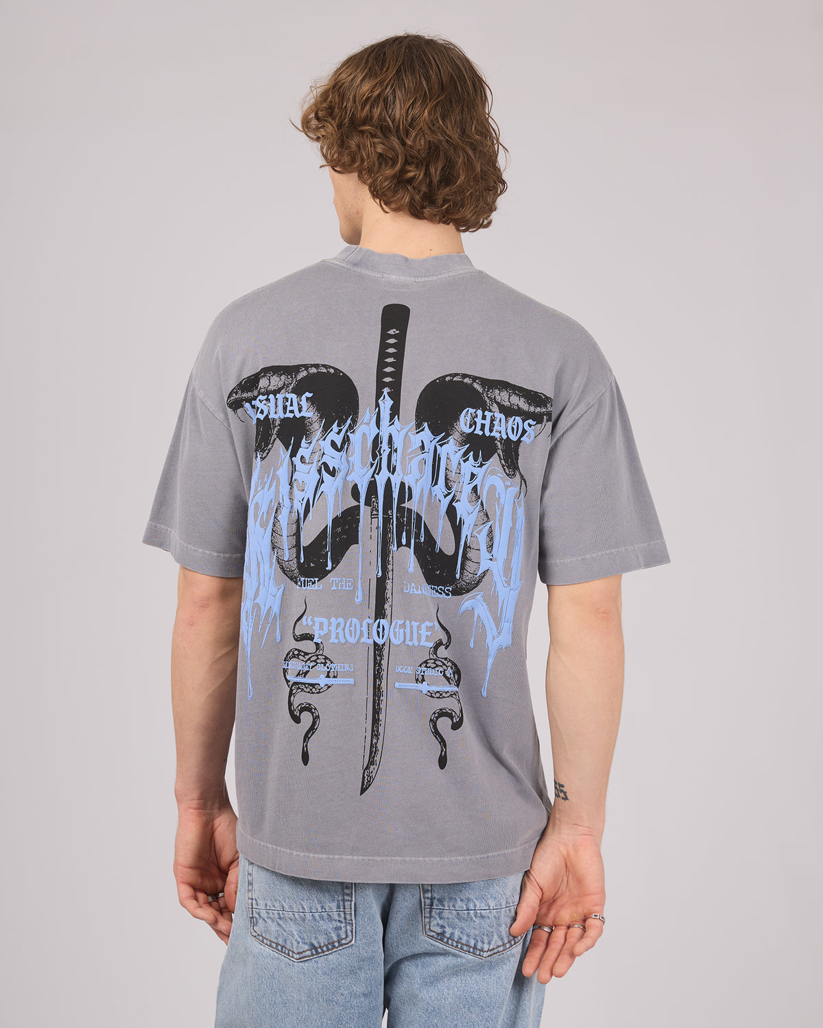 Fuel Street Tee Sky Blue