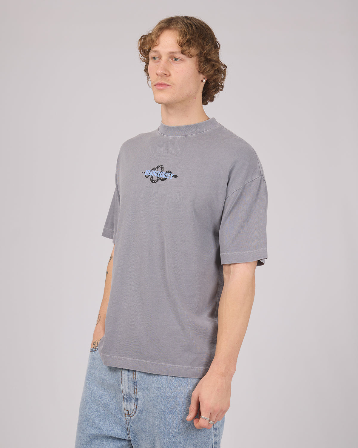 Fuel Street Tee Sky Blue