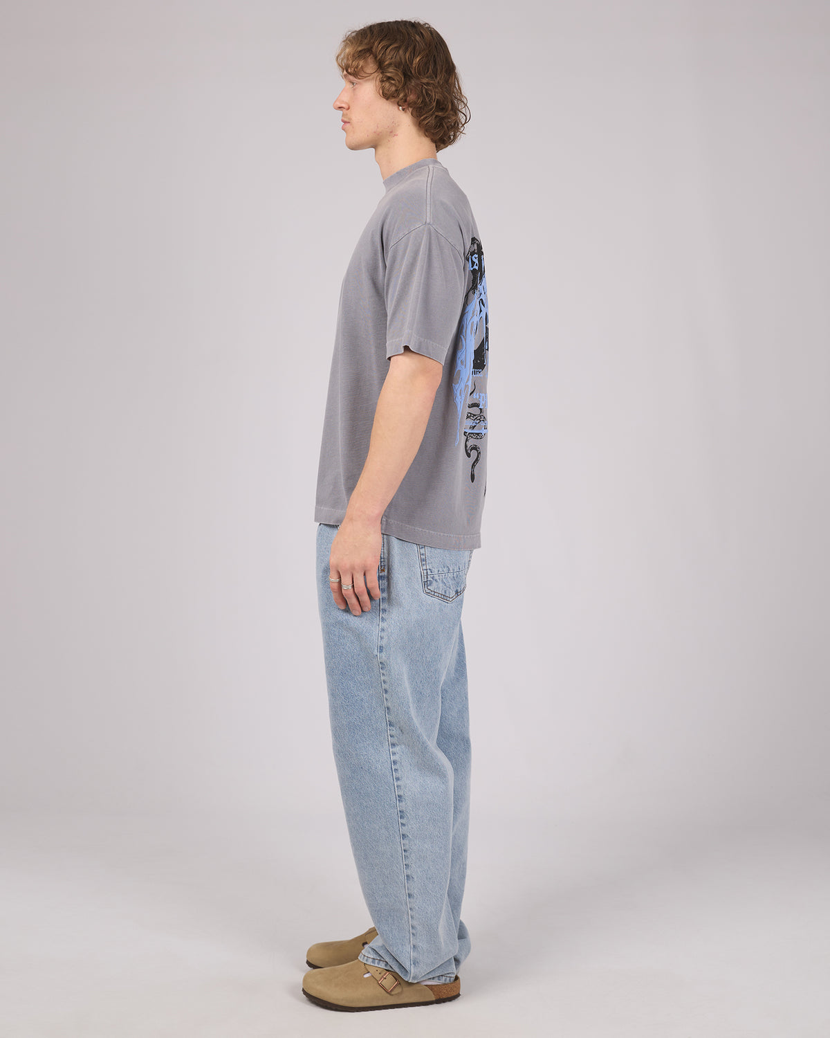 Fuel Street Tee Sky Blue