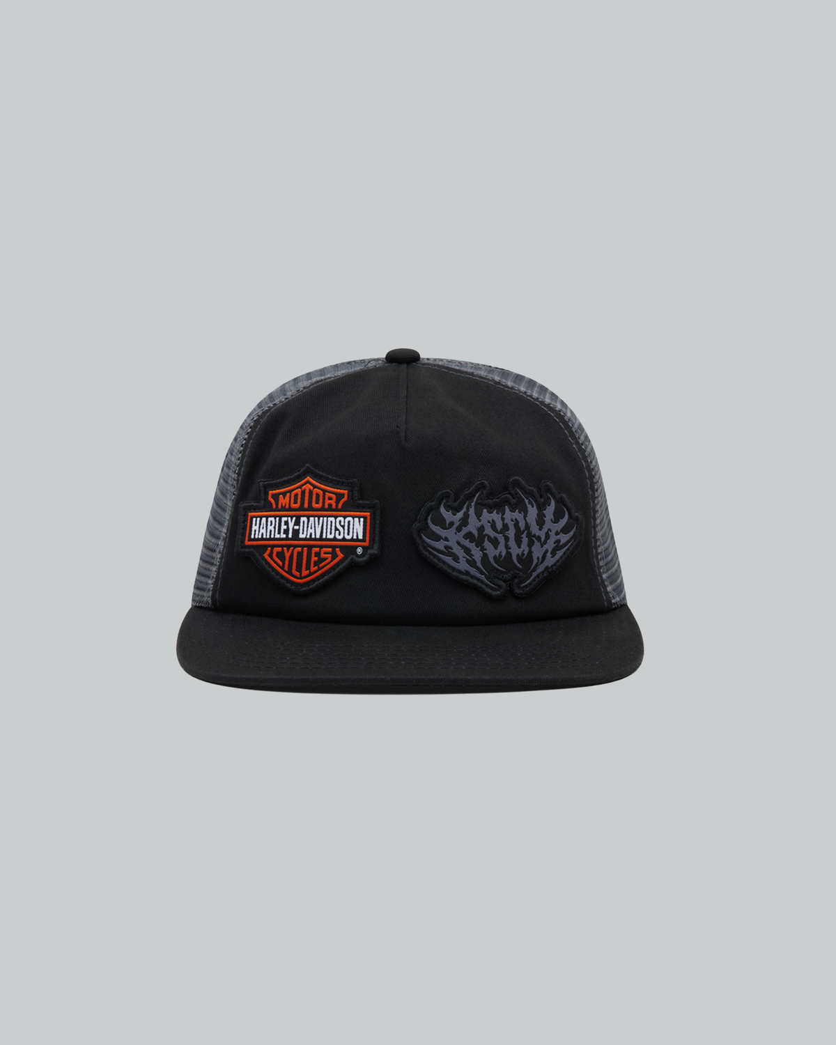 Rebel Trucker Hat Black