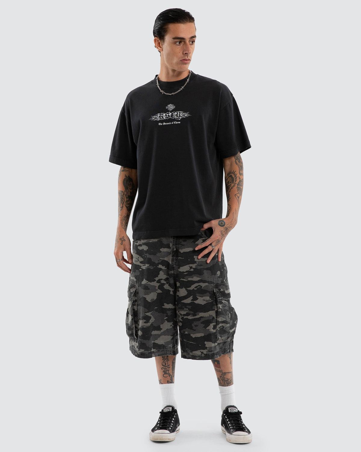 Torque Street Tee Anthracite