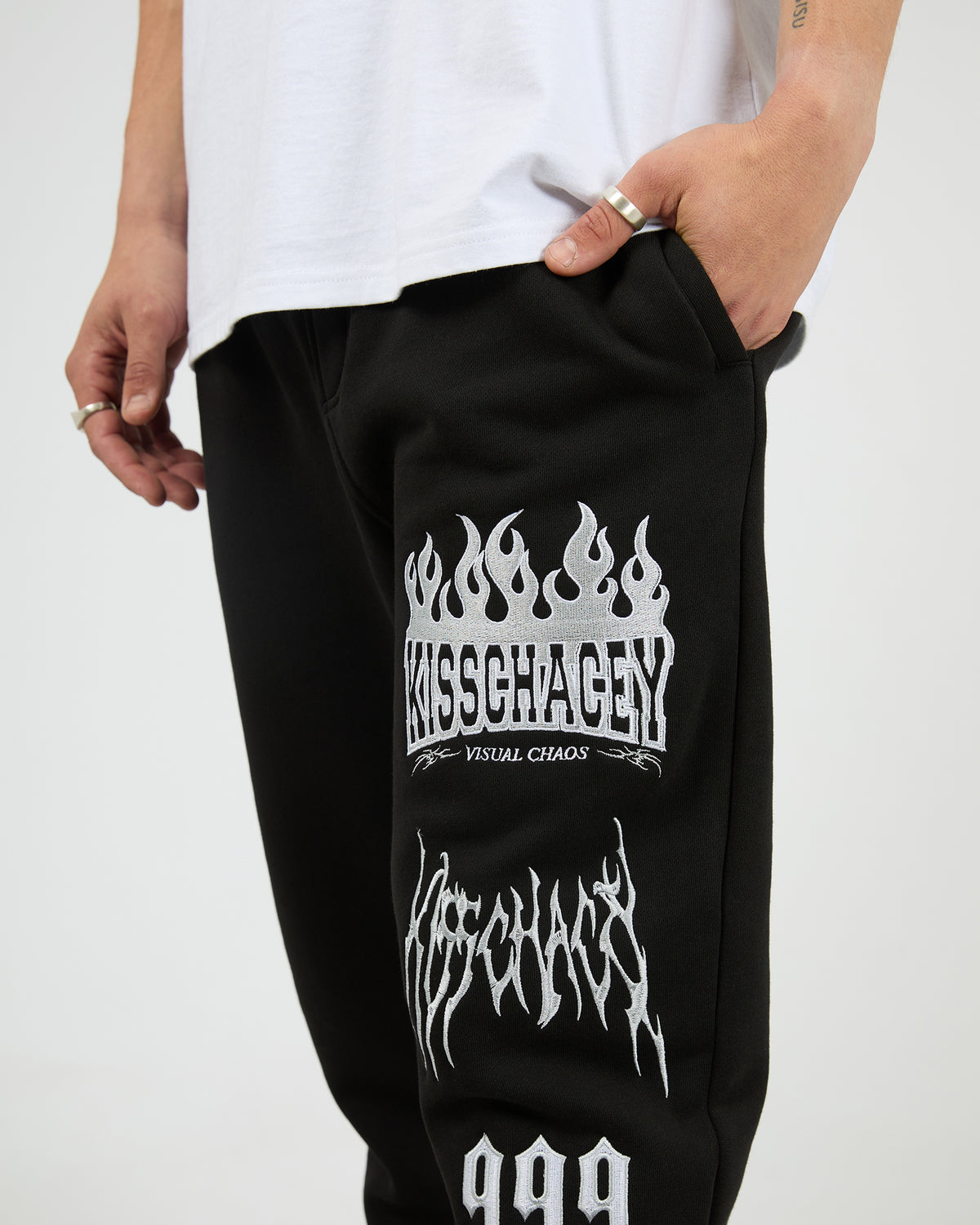 Highway Trackpant Black