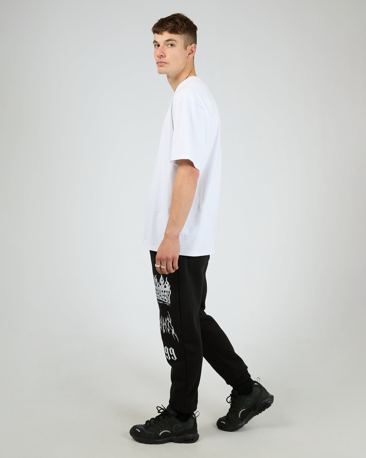 Highway Trackpant Black