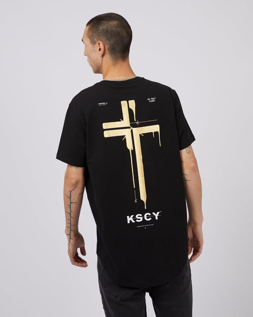 Kiss Chacey-Cambria Tee Black-Edge Clothing